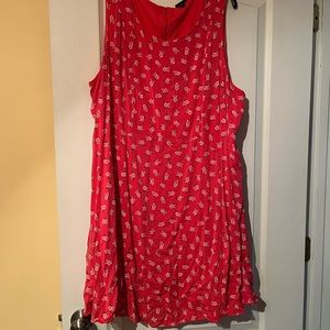 Size 22 Torrid pink dress